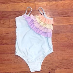 Gap Kids Ruffle Bathing Suit